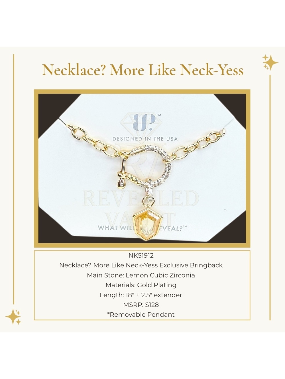 Necklace? More Like Neck-Yess - OG